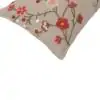Flora Small Pink Cotton Cushion Cover