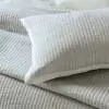 Kantha Melange Cotton Grey Quilted Bedspread
