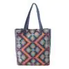 Clara Multicolour Cotton Embroidered Handbag 
