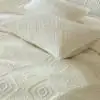 Velvet Box in Box Ivory Bedspread