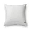 Linear Cotton Ivory Cushion Cover