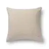 Angles Cotton Ivory Black Cushion Cover