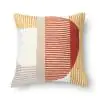 Arc 1 Cotton Ivory Coral Cushion Cover