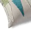 Isos Cotton Beige Blue Cushion Cover