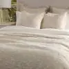 Etoile  Natural Ivory Cotton Quilted Bedspread