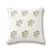 Petit Bouquet Ivory Multi Cotton Cushion Cover