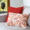 Ferenaco Ivory Coral Cotton Cushion Cover 