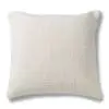 Solid Handloom Ivory Cotton Cushion Cover