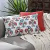 Flora Bed Ivory Multi Cotton Cushion Cover