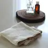Lea Blanc Stone Cotton Set of 4 Wash Towels
