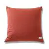 Etonia Chevron Ivory Rust Linen Cushion Cover 