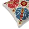 Navoi Bold Cotton Ivory Multi Cushion Cover 