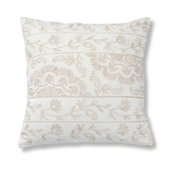 Hisor Linen Ivory Natural Cushion Cover