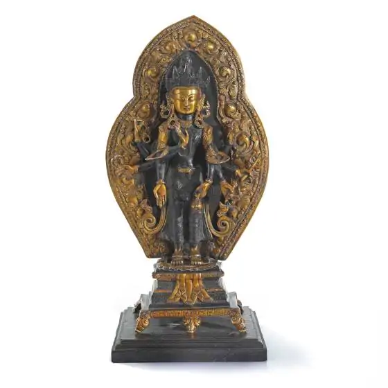 Avalokiteshvara Shr-49 Multi Artefacts