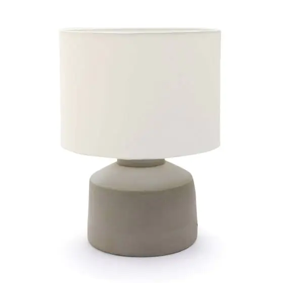 Ceramic Table Lamp Chiang-Mai White