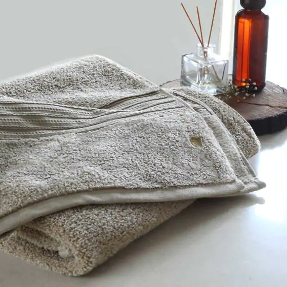 Hampton Avenue Latte Cotton Bath Towel 